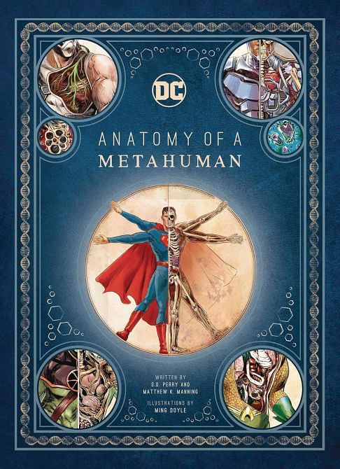 DC COMICS ANATOMY OF METAHUMAN HC