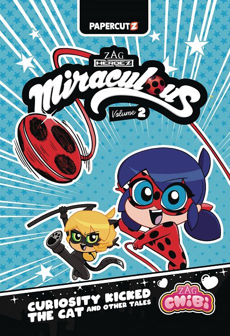 MIRACULOUS LADYBUG CHIBI GN VOL 02 CURIOSITY KICKED THE CAT