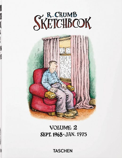 ROBERT CRUMB SKETCHBOOK HC VOL 02 (OF 6) 1968-1975 NEW PTG