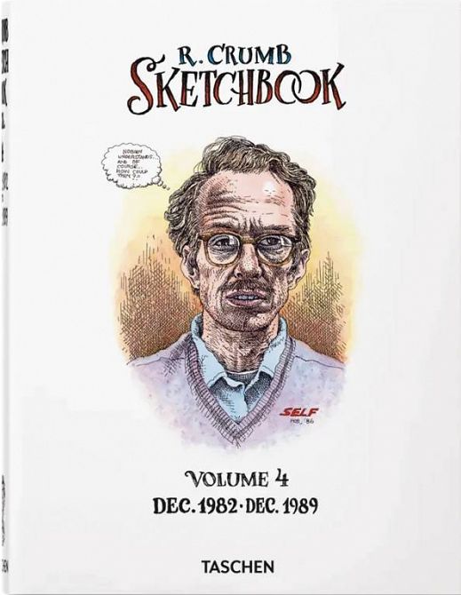 ROBERT CRUMB SKETCHBOOK HC VOL 04 (OF 6) 1982-1989 NEW PTG