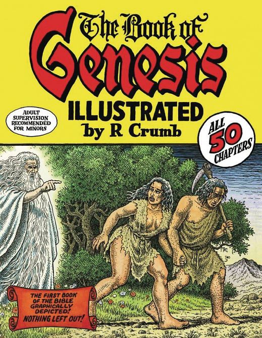 BOOK OF GENESIS ILLUS BY ROBERT CRUMB HC NEW PTG