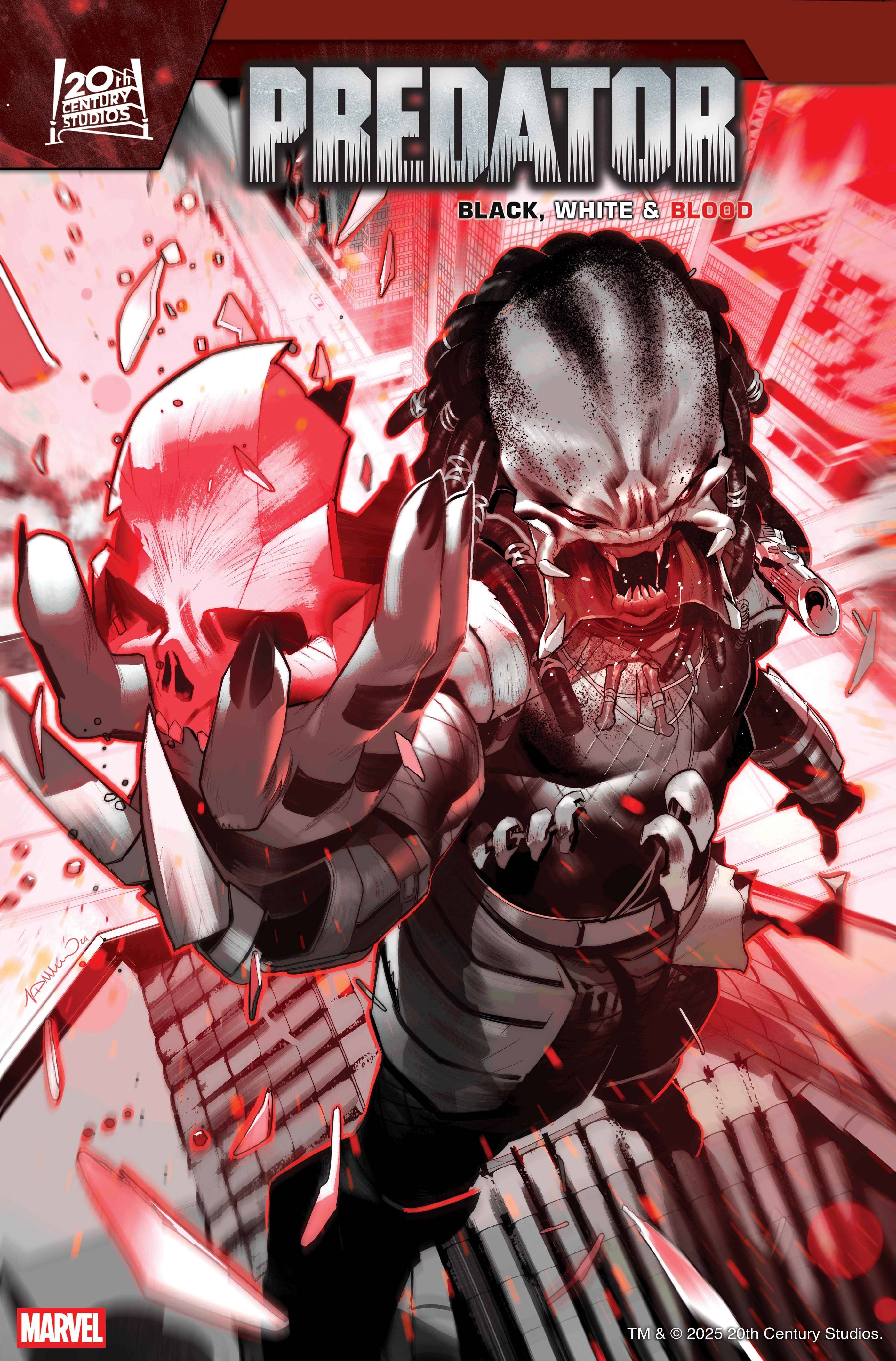PREDATOR BLACK, WHITE & BLOOD #1 PREDATOR BLACK, WHITE & BLOOD #1