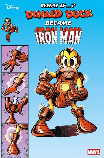 WHAT IF DONALD DUCK BECAME IRON MAN #1 WHAT IF DONALD DUCK BECAME IRON MAN #1