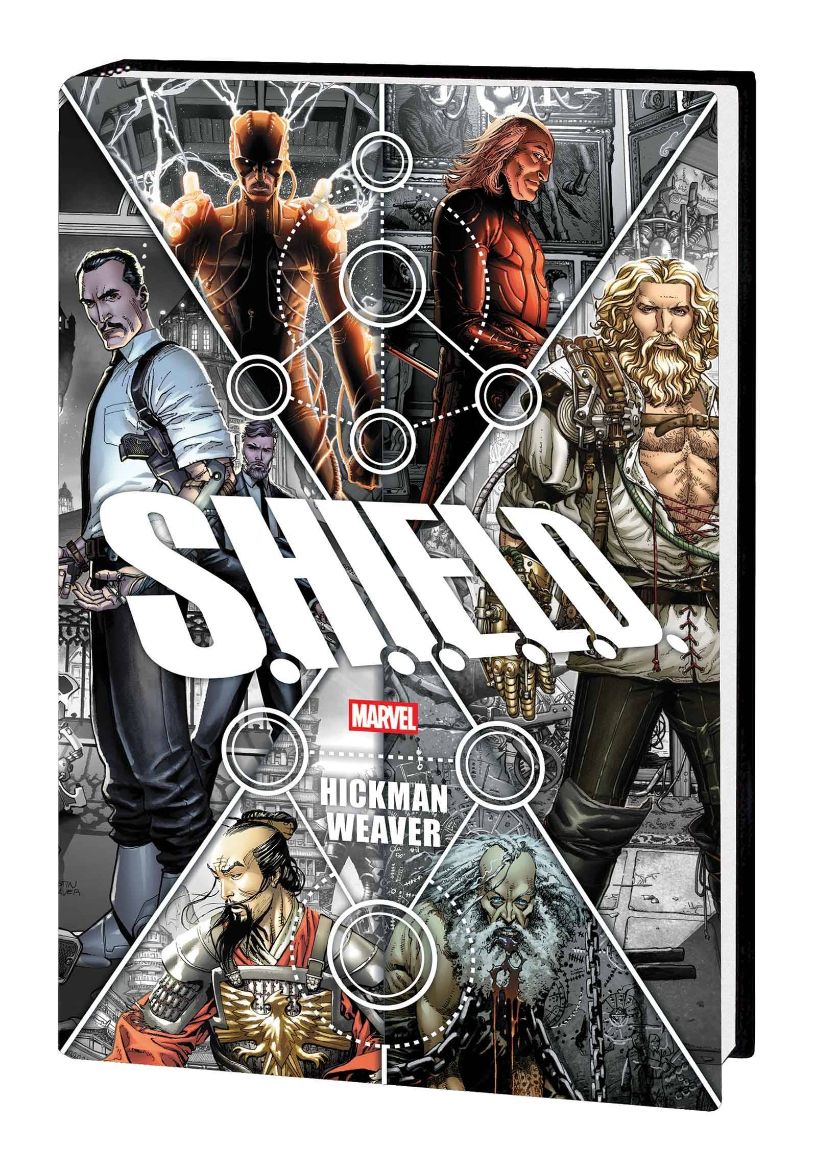 SHIELD BY HICKMAN & WEAVER OMNIBUS HC DUSTIN WEAVER DM VARIANT