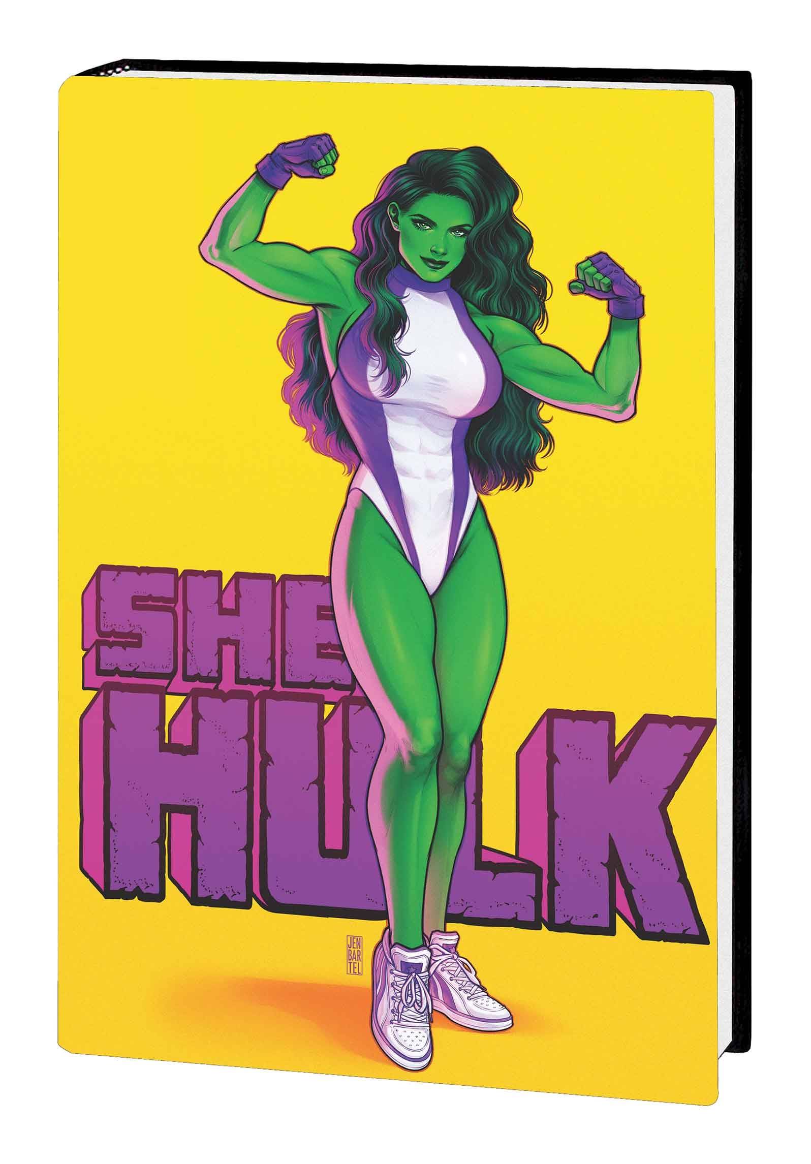 SHE-HULK BY RAINBOW ROWELL OMNIBUS HC JEN BARTEL CVR