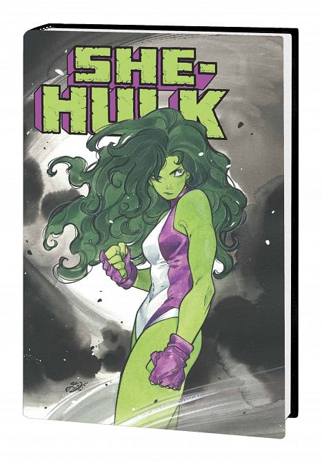 SHE-HULK BY RAINBOW ROWELL OMNIBUS HC PEACH MOMOKO DM VARIANT SHE-HULK BY RAINBOW ROWELL OMNIBUS HC PEACH MOMOKO DM VARIANT
