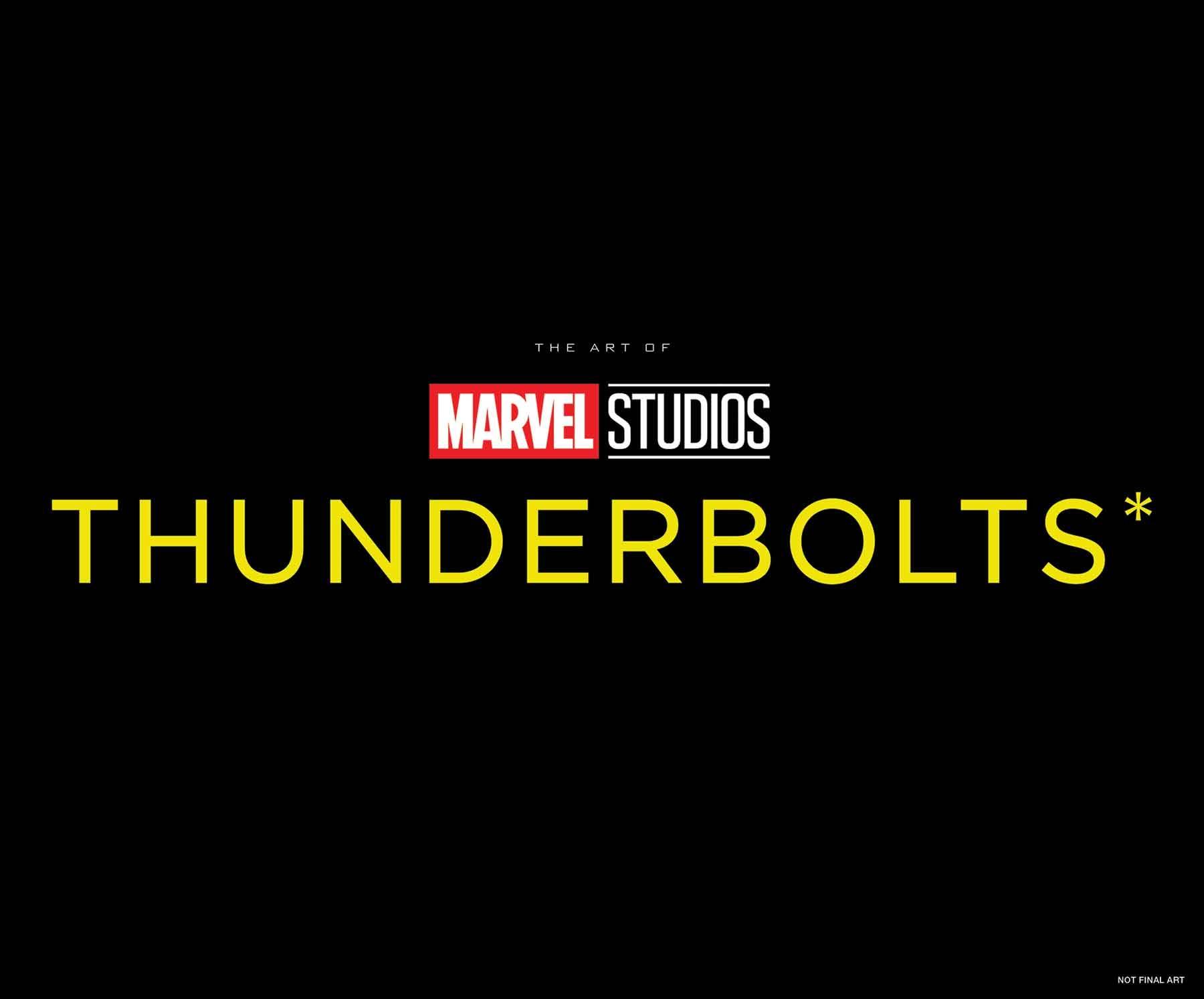 MARVEL STUDIOS THUNDERBOLTS THE ART OF THE MOVIE SLIPCASE HC MARVEL STUDIOS THUNDERBOLTS THE ART OF THE MOVIE SLIPCASE HC