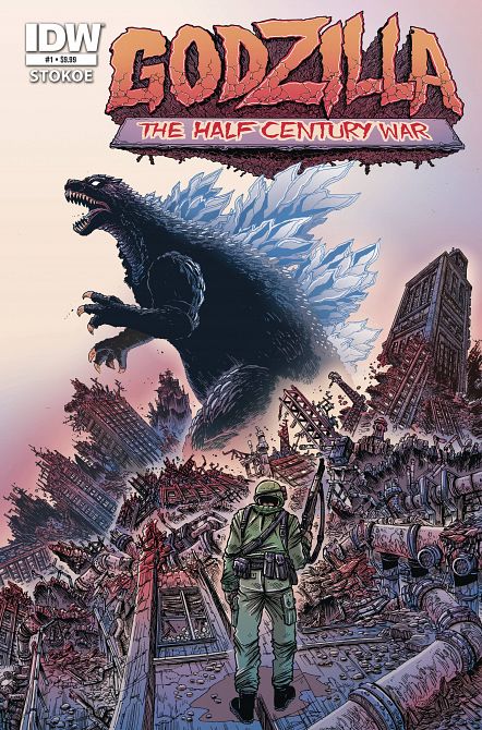 GODZILLA 70TH ANNIV FOIL CLASSICS HALF CENTURY WAR #1