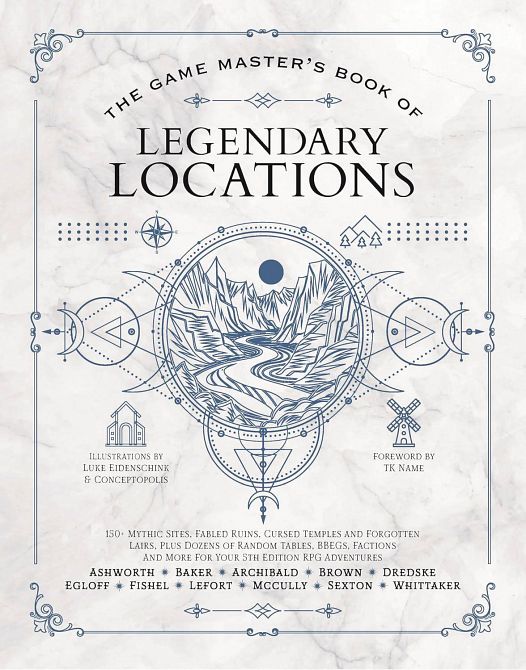 GAME MASTERS BOOK OF LEGENDARY LOCATIONS HC