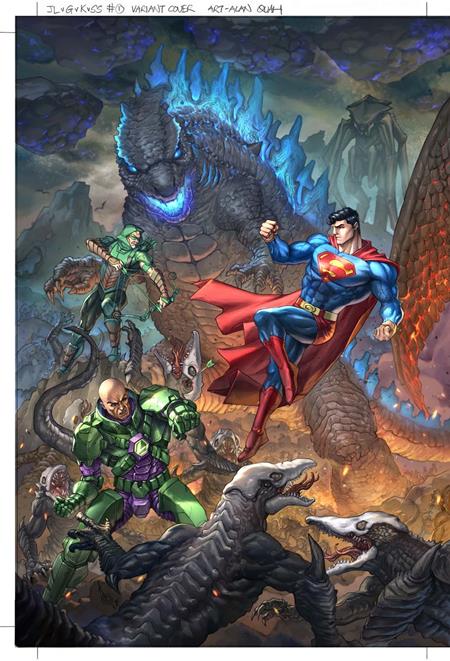 JUSTICE LEAGUE VS GODZILLA VS KONG 2 #1