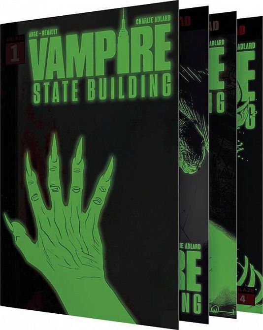 VAMPIRE STATE BUILDING GLOW IN DARK VARIANT COVER PACK VAMPIRE STATE BUILDING GLOW IN DARK VARIANT COVER PACK