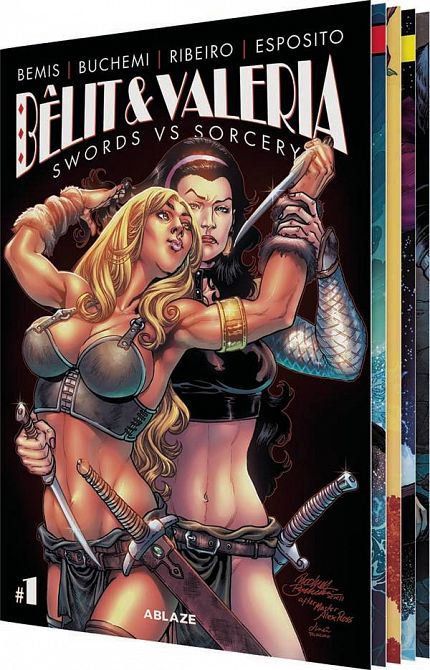 BELIT & VALERIA HOMAGE VARIANT COVER PACK BELIT & VALERIA HOMAGE VARIANT COVER PACK