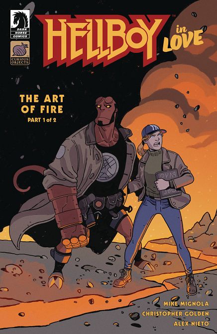 HELLBOY IN LOVE ART OF FIRE #1 HELLBOY IN LOVE ART OF FIRE #1