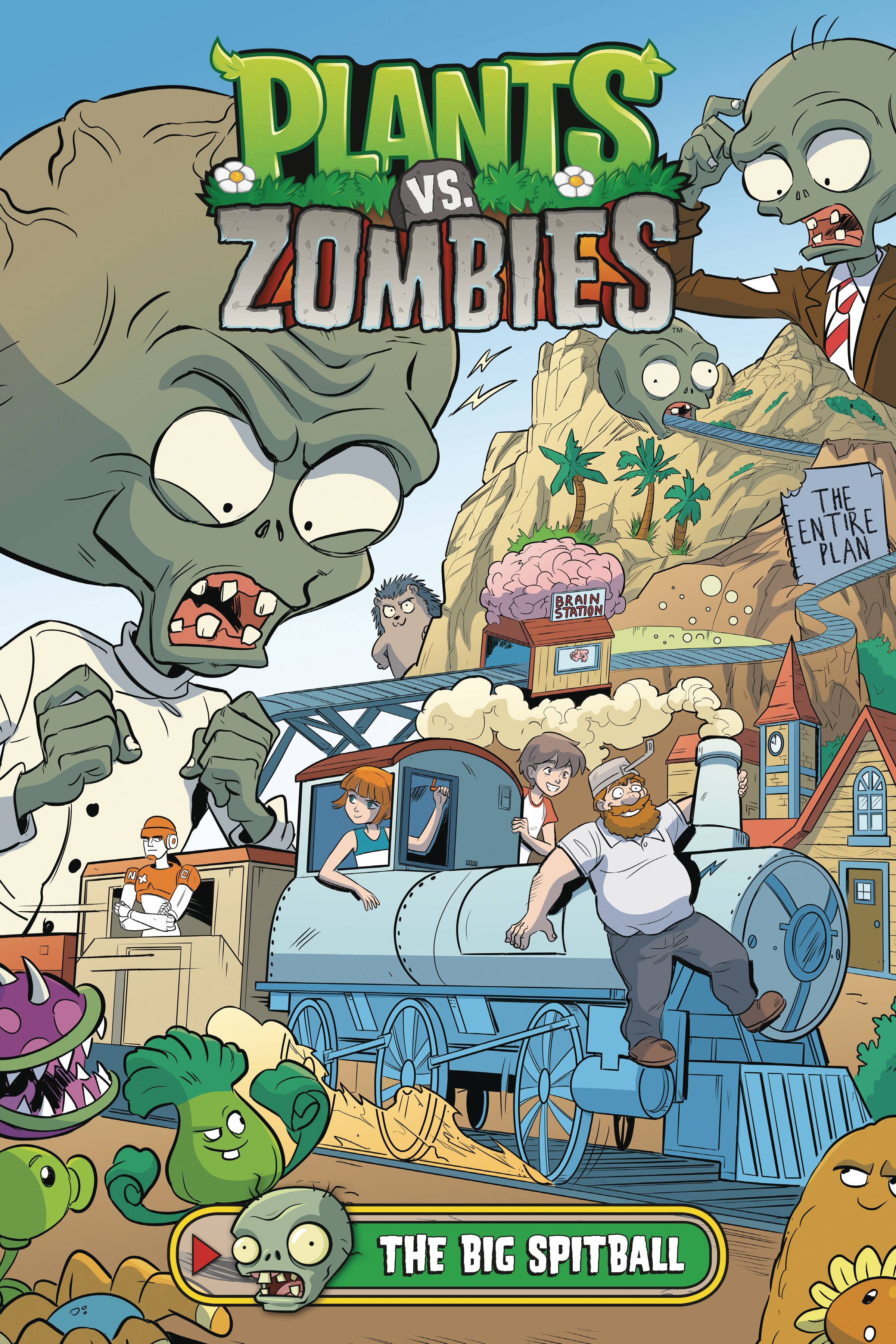 PLANTS VS ZOMBIES HC BIG SPITBALL PLANTS VS ZOMBIES HC BIG SPITBALL