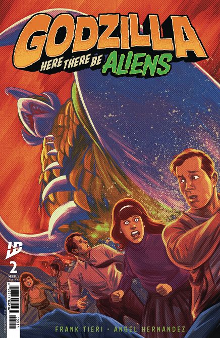 GOZILLA HERE THERE BE ALIENS #2 GOZILLA HERE THERE BE ALIENS #2
