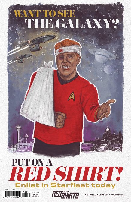 STAR TREK RED SHIRTS #1 STAR TREK RED SHIRTS #1