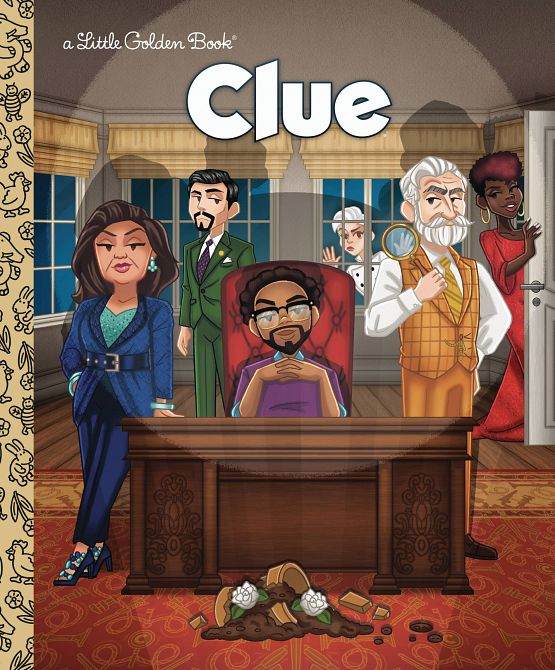 CLUE LITTLE GOLDEN BOOK HC CLUE LITTLE GOLDEN BOOK HC