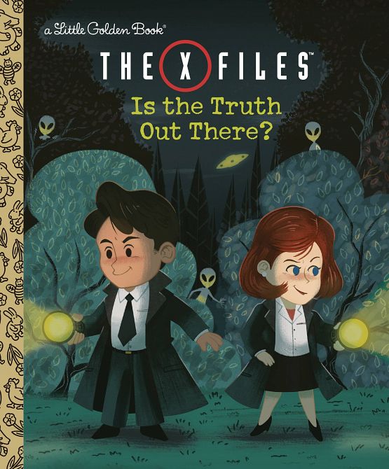 X FILES LITTLE GOLDEN BOOK HC X FILES LITTLE GOLDEN BOOK HC