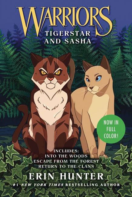 WARRIORS TIGERSTAR & SASHA FULL COLOR 3IN1 GN WARRIORS TIGERSTAR & SASHA FULL COLOR 3IN1 GN