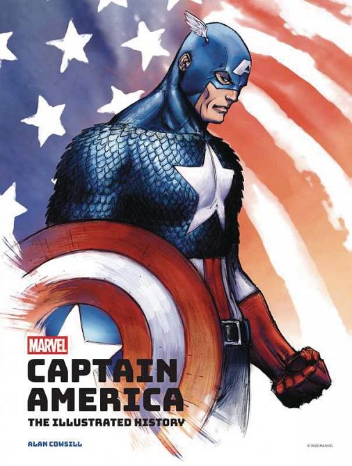MARVELS CAPTAIN AMERICA ILLUSTRATED HISTORY HC MARVELS CAPTAIN AMERICA ILLUSTRATED HISTORY HC
