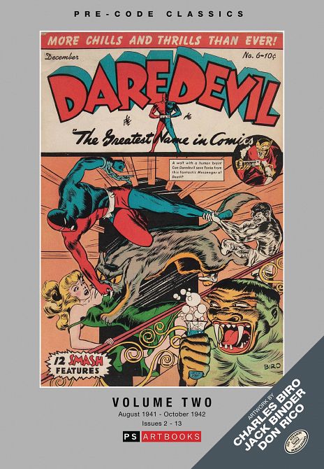 PRE CODE CLASSICS DAREDEVIL COMICS HC VOL 02 PRE CODE CLASSICS DAREDEVIL COMICS HC VOL 02