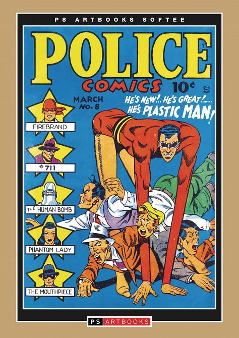 PS ARTBOOKS POLICE COMICS SOFTEE VOL 03 PS ARTBOOKS POLICE COMICS SOFTEE VOL 03