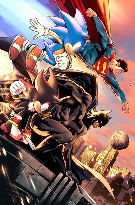 DC X SONIC THE HEDGEHOG #5 DC X SONIC THE HEDGEHOG #5