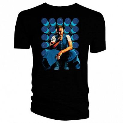 DOCTOR WHO FIFTEENTH DOCTOR IN DENIM T-SHIRT M DOCTOR WHO FIFTEENTH DOCTOR IN DENIM T-SHIRT M