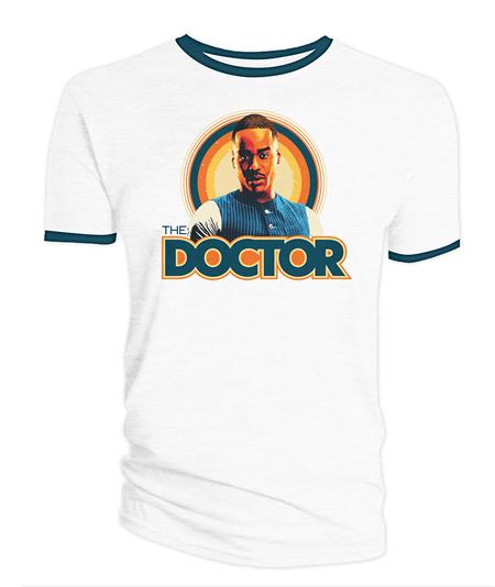 DOCTOR WHO FIFTEENTH DOCTOR RETRO RINGER T-SHIRT S DOCTOR WHO FIFTEENTH DOCTOR RETRO RINGER T-SHIRT S