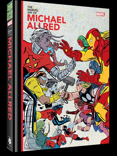 MARVEL ART OF MICHAEL ALLRED HC MARVEL ART OF MICHAEL ALLRED HC