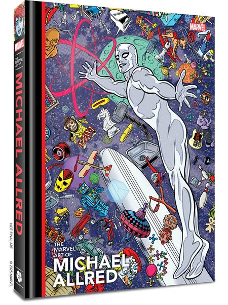 MARVEL ART OF MICHAEL ALLRED HC DIRECT MARKET ED