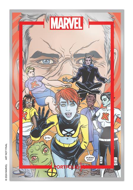 MARVEL PORTFOLIO OF MICHAEL ALLRED X-MEN AND FRIENDS 12 PRINT SET #1 MARVEL PORTFOLIO OF MICHAEL ALLRED X-MEN AND FRIENDS 12 PRINT SET #1