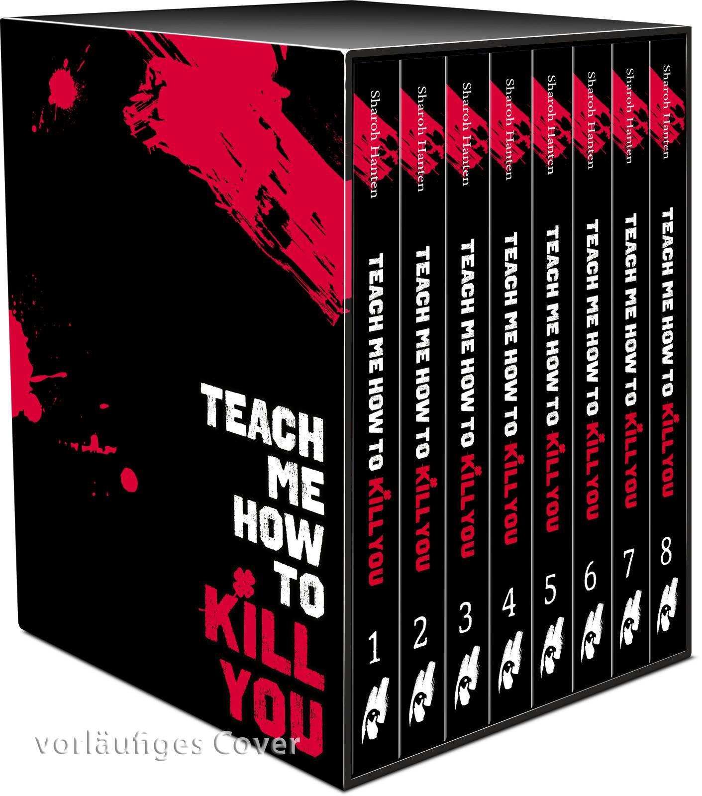 TEACH ME HOW TO KILL YOU SAMMELSCHUBER (INKLUSIVE BAND 1-8) TEACH ME HOW TO KILL YOU SAMMELSCHUBER (INKLUSIVE BAND 1-8)