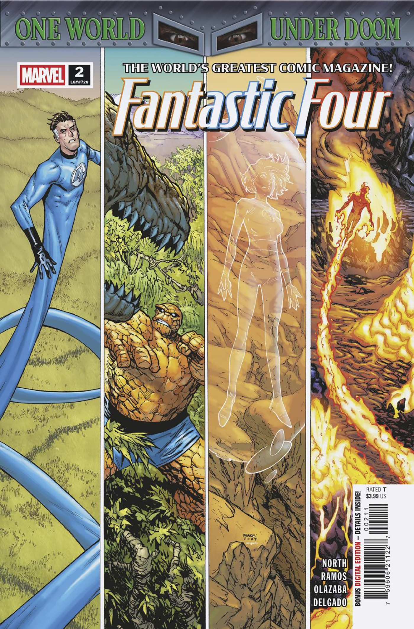 FANTASTIC FOUR #2 FANTASTIC FOUR #2