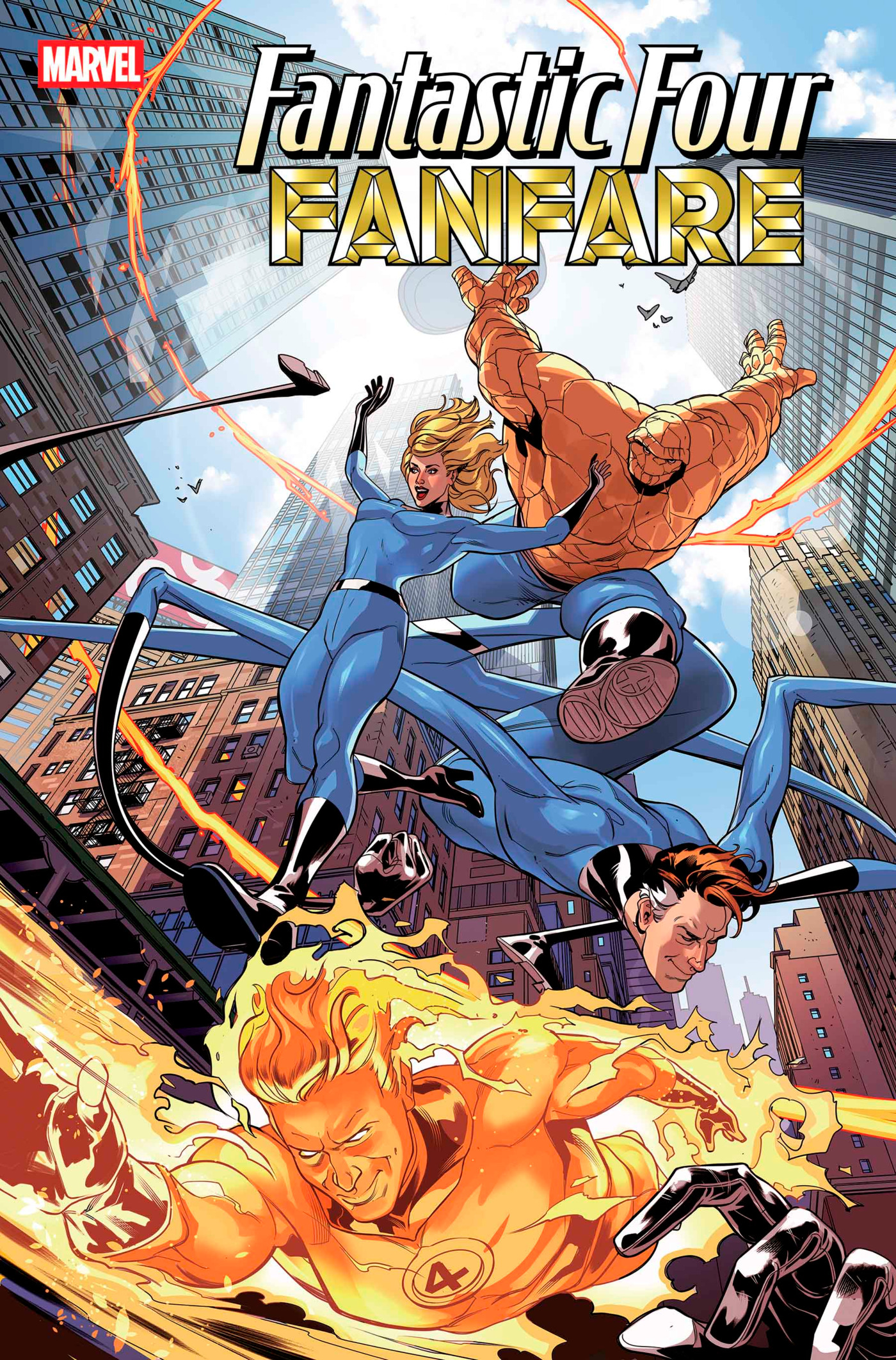 FANTASTIC FOUR FANFARE #4 FANTASTIC FOUR FANFARE #4