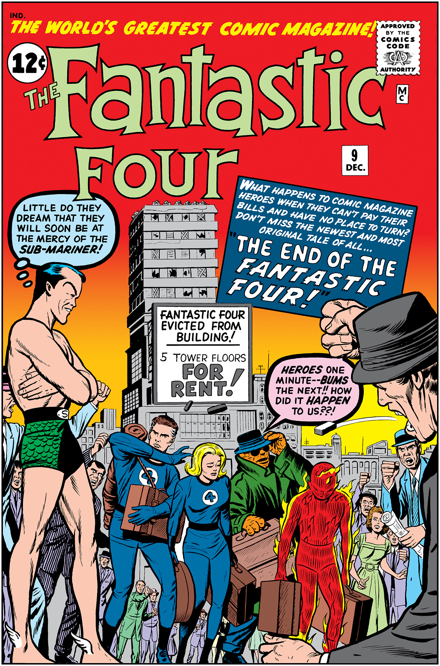 FANTASTIC FOUR FACSIMILE EDITION #9