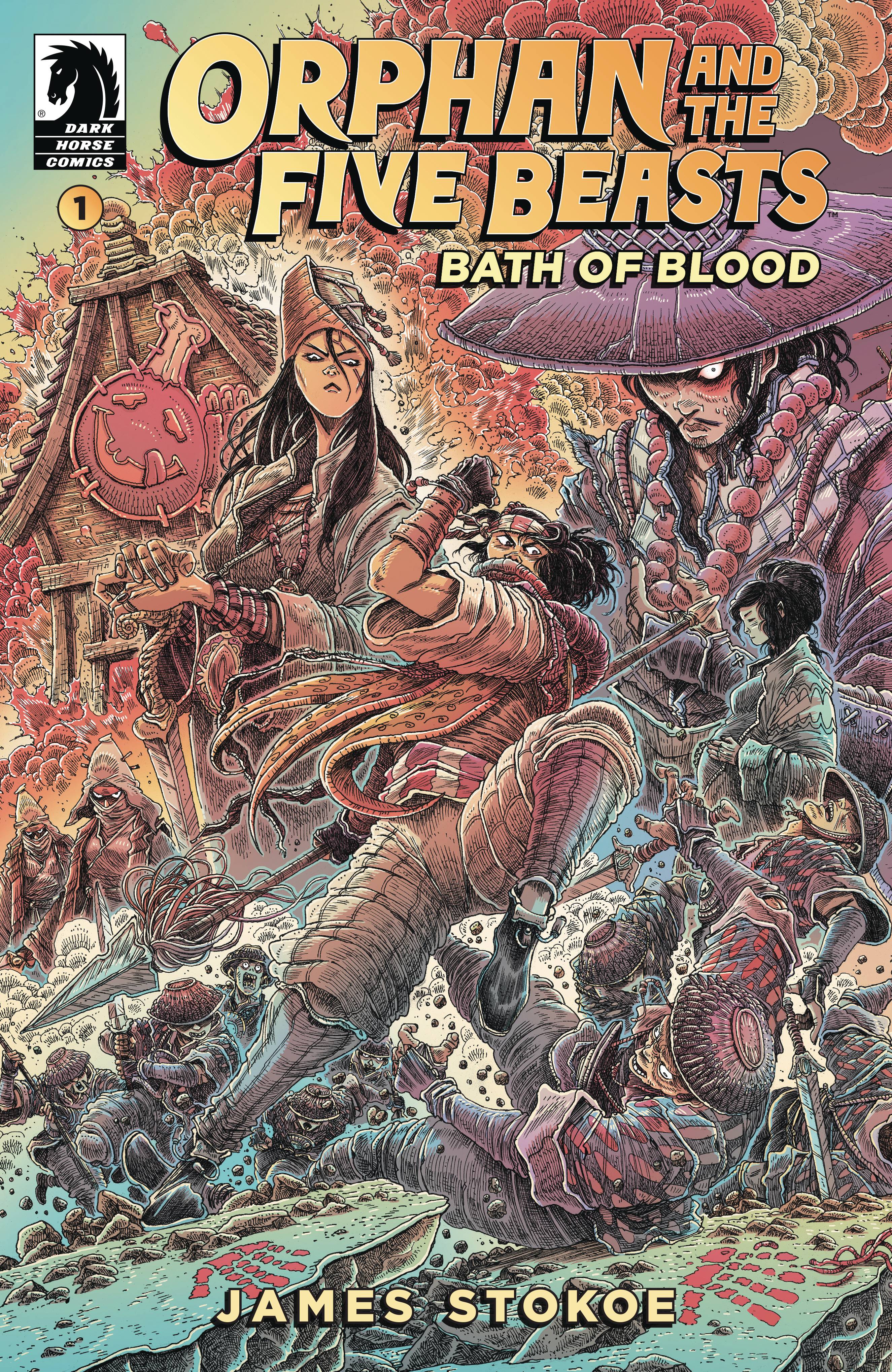 ORPHAN AND THE FIVE BEASTS BATH OF BLOOD #1 ORPHAN AND THE FIVE BEASTS BATH OF BLOOD #1
