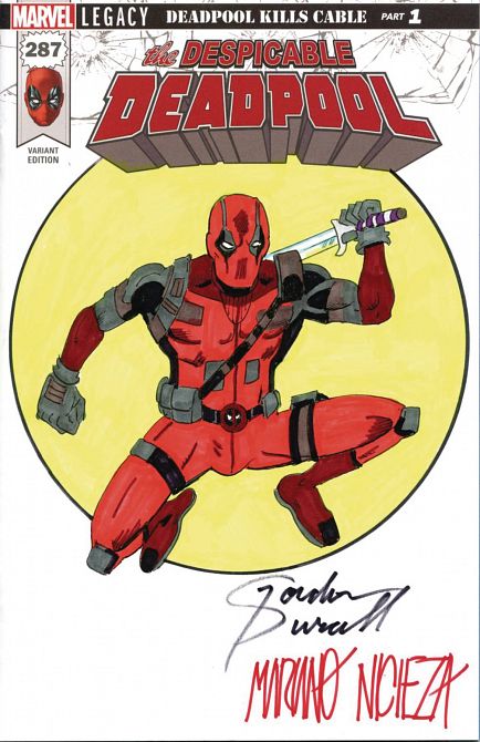 DF MARVEL CVR ART SGN & REMARK PURCELL & NICIEZA DEADPOOL SK DF MARVEL CVR ART SGN & REMARK PURCELL & NICIEZA DEADPOOL SK