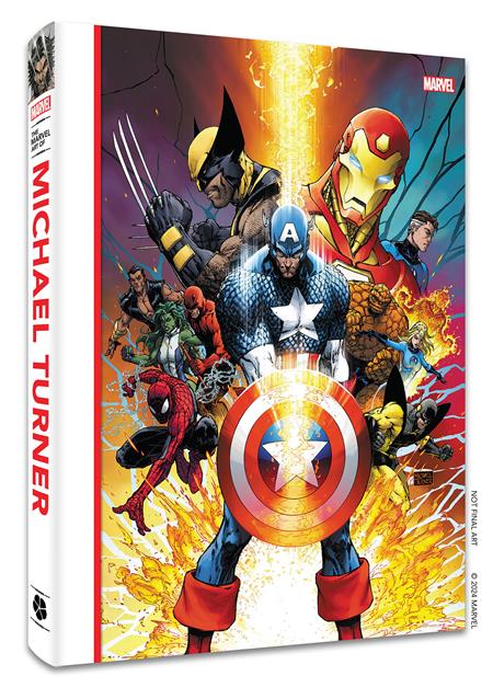 MARVEL ART OF MICHAEL TURNER HC VARIANT DUST JACKET EDITION MARVEL ART OF MICHAEL TURNER HC VARIANT DUST JACKET EDITION