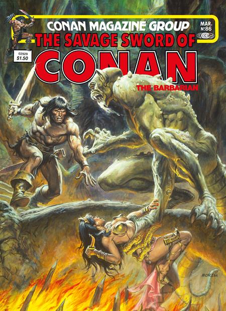 SAVAGE SWORD OF CONAN THE ORIGINAL COMICS OMNIBUS HC VOL 06 REGULAR EDITION EARL NOREM SAVAGE SWORD OF CONAN THE ORIGINAL COMICS OMNIBUS HC VOL 06 REGULAR EDITION EARL NOREM