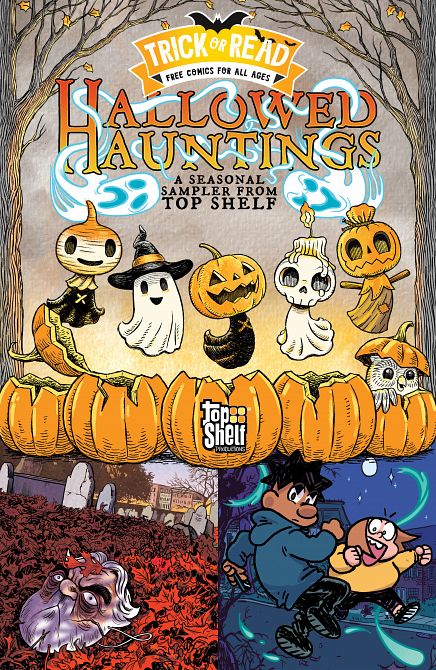 HALLOWED HAUNTINGS A SEASONAL SAMPLER FROM TOP SHELF - HALLOWEEN TRICK-OR-READ 2025