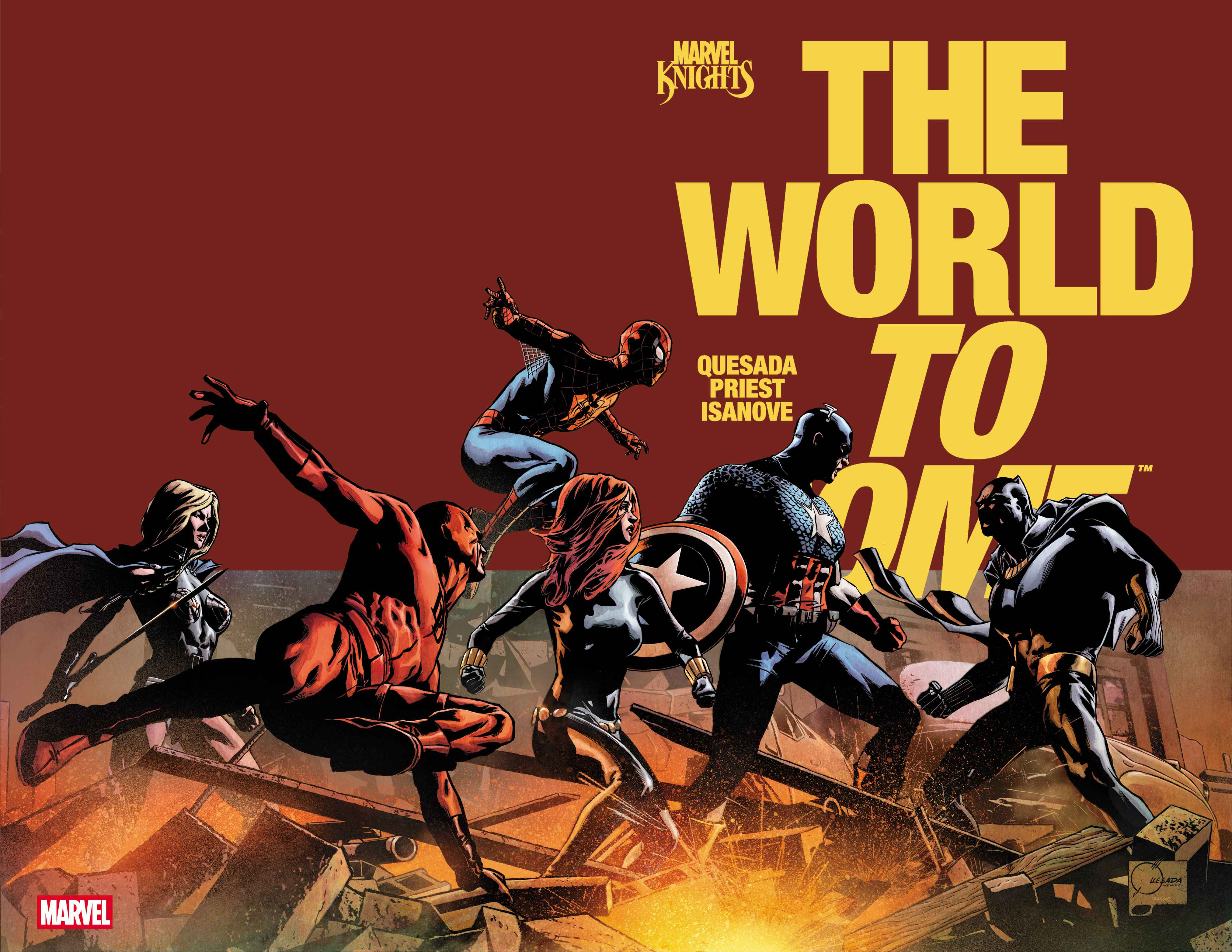 MARVEL KNIGHTS THE WORLD TO COME #04 MARVEL KNIGHTS THE WORLD TO COME #04