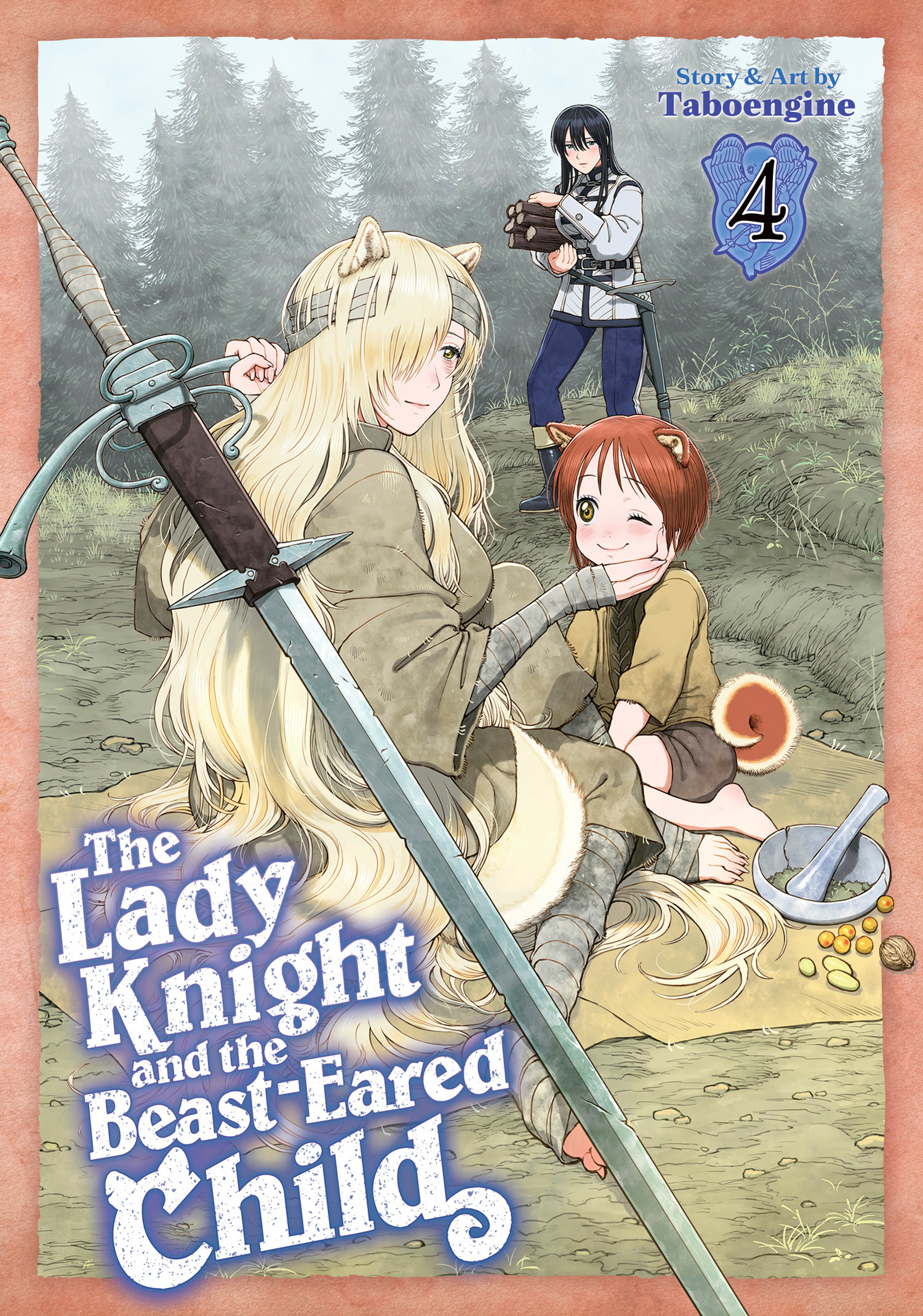LADY KNIGHT AND THE BEAST-EARED CHILD VOL. 04 TP #04