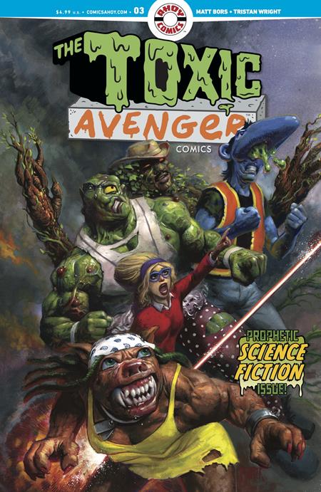 TOXIC AVENGER COMICS #3 TOXIC AVENGER COMICS #3