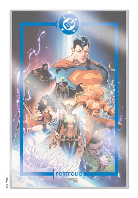 DC PORTFOLIO OF JORGE JIMENEZ DC UNIVERSE 8 PRINT SET #1