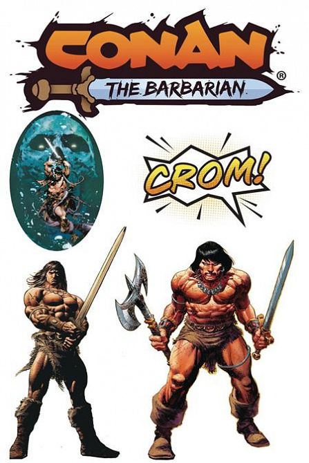 CONAN THE HEROIC RETURN STICKER PACK 1 #1 CONAN THE HEROIC RETURN STICKER PACK 1 #1
