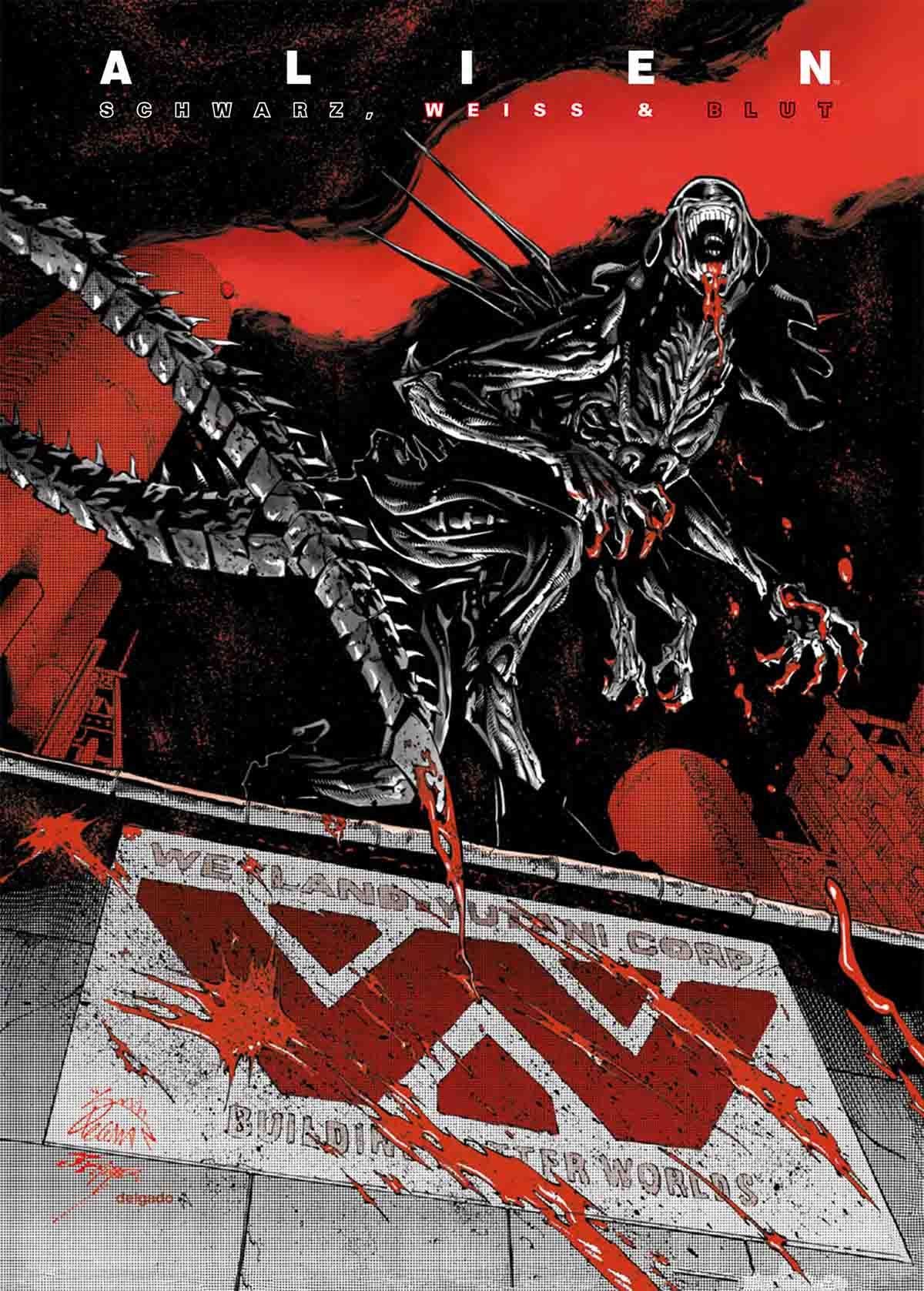 ALIEN: SCHWARZ, WEISS & BLUT (HC)