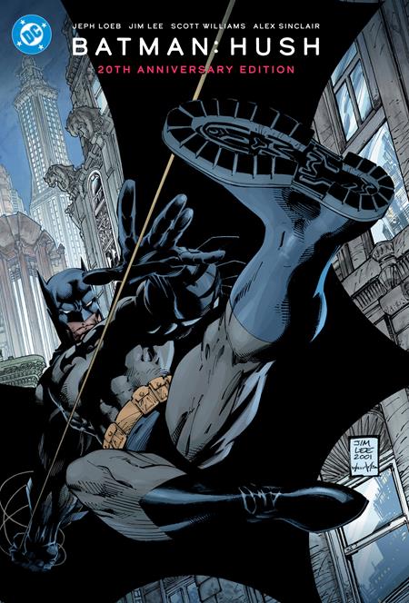 BATMAN DAY 2025 - BATMAN HUSH 20TH ANNIVERSARY EDITION HC VARIANT DUSTJACKET BATMAN DAY 2025 - BATMAN HUSH 20TH ANNIVERSARY EDITION HC VARIANT DUSTJACKET
