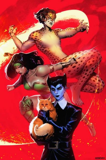 CHEETAH AND CHESHIRE ROB THE JUSTICE LEAGUE #3 CHEETAH AND CHESHIRE ROB THE JUSTICE LEAGUE #3