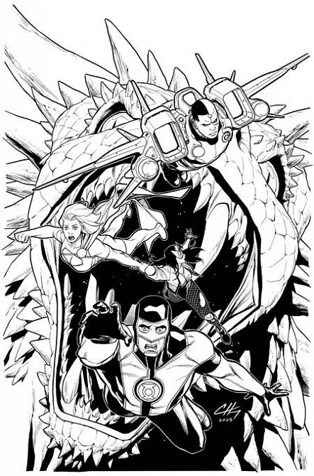 JUSTICE LEAGUE RED #3 JUSTICE LEAGUE RED #3